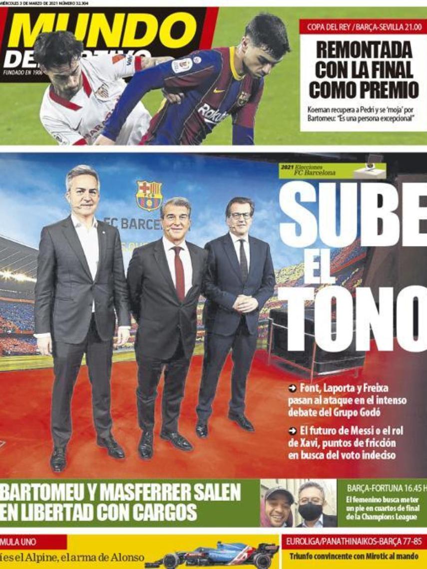 Portada Mundo Deportivo