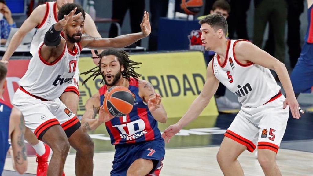 Pierra Henry en el Baskonia-Olympiacos