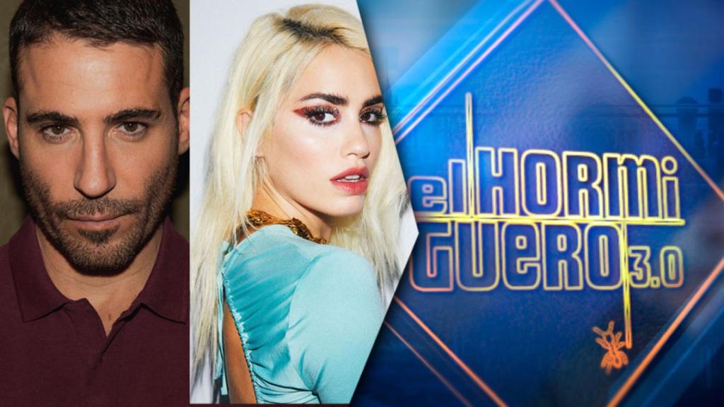 Miguel Ángel Silvestre y Lali Espósito visitan este miércoles 'El Hormiguero'.