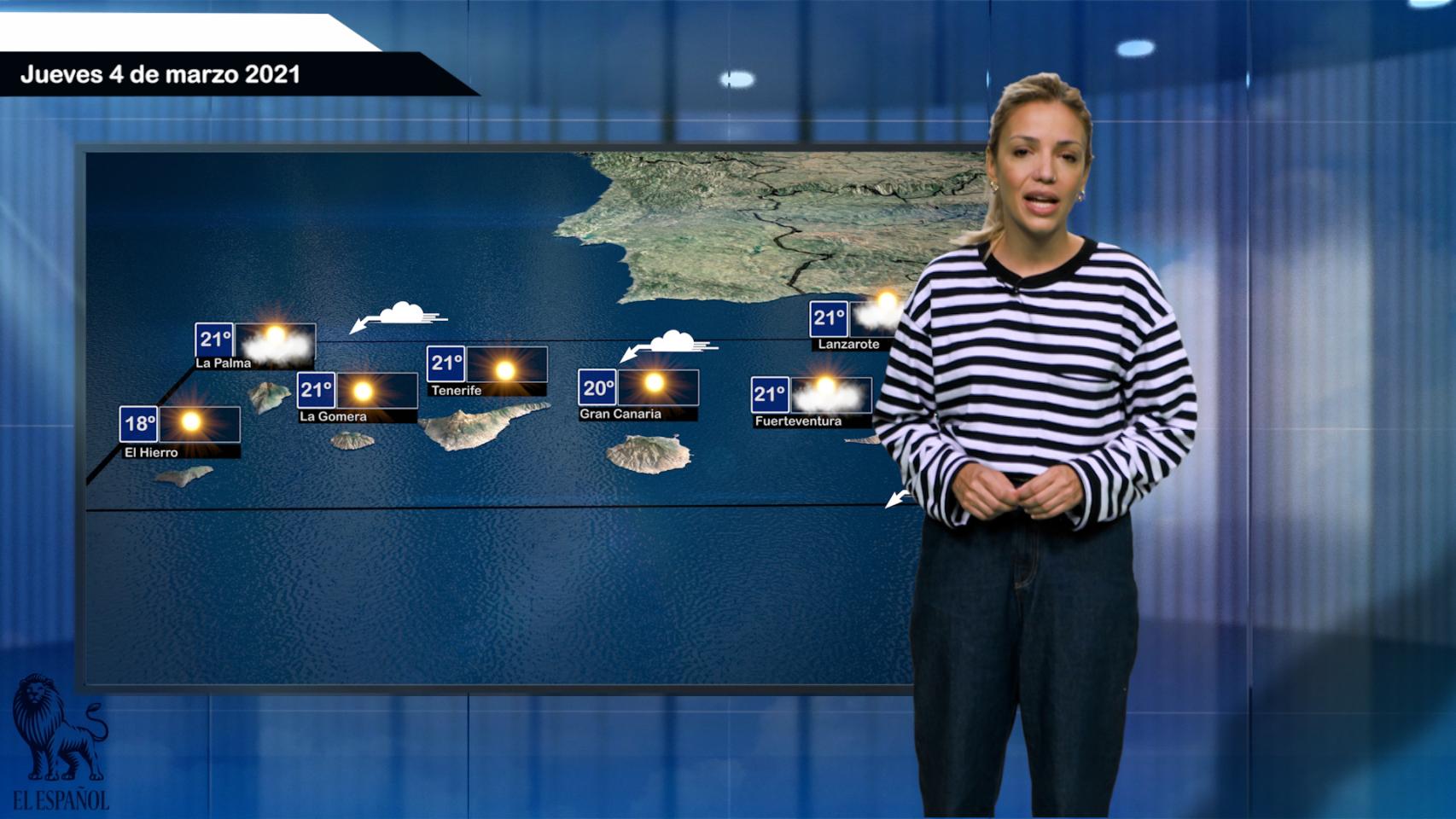 El tiempo en España para hoy jueves 4 de marzo lluvias en amplias