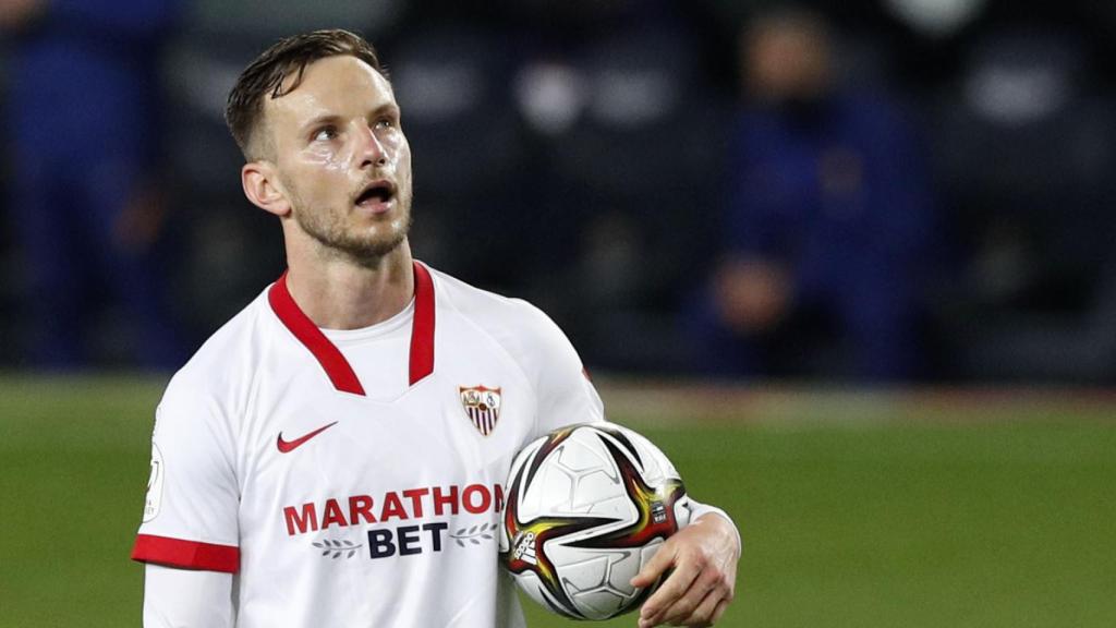 Ivan Rakitic, en un momento del partido