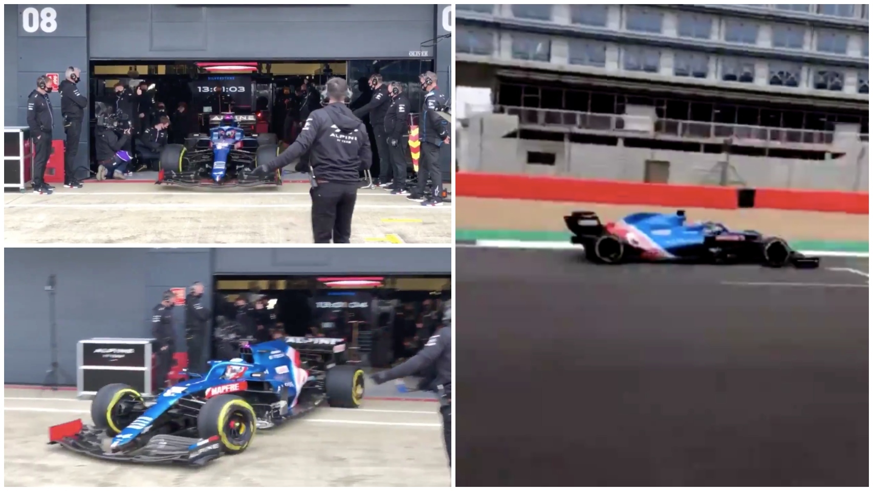 Esteban Ocon estrena el Apine A521