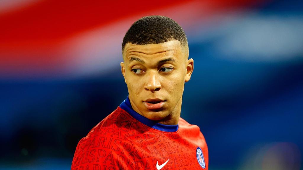 Mbappé, con el PSG