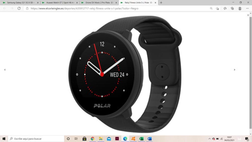 Reloj Fitness Unite S-L Polar
