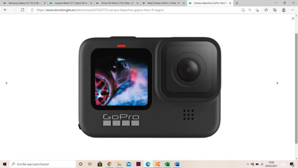 Cámara deportiva GoPro