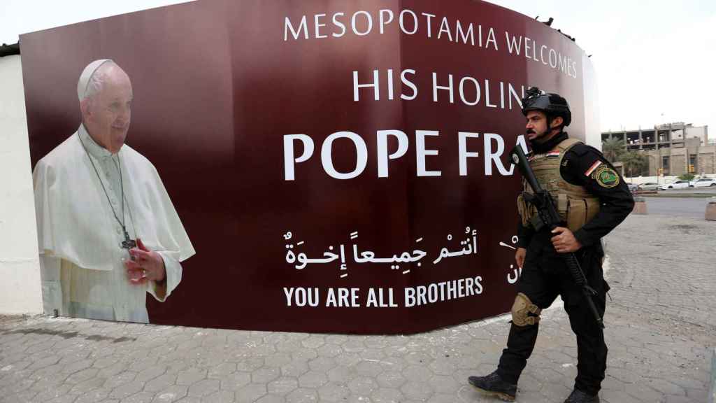 Irak se prepara para recibir al Papa. Imagen de Bagdad este 4 de marzo.