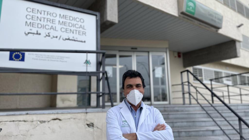 Carlos Camacho, vicepresidente del Sindicato Médico Andaluz en Málaga, este pasado jueves.