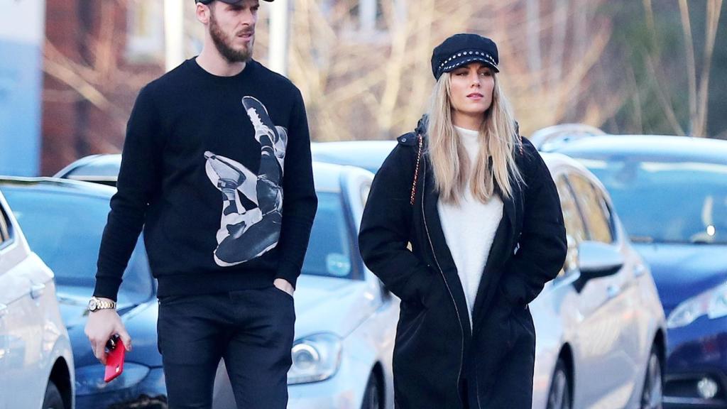 Edurne y David De Gea en una imagen de archivo.