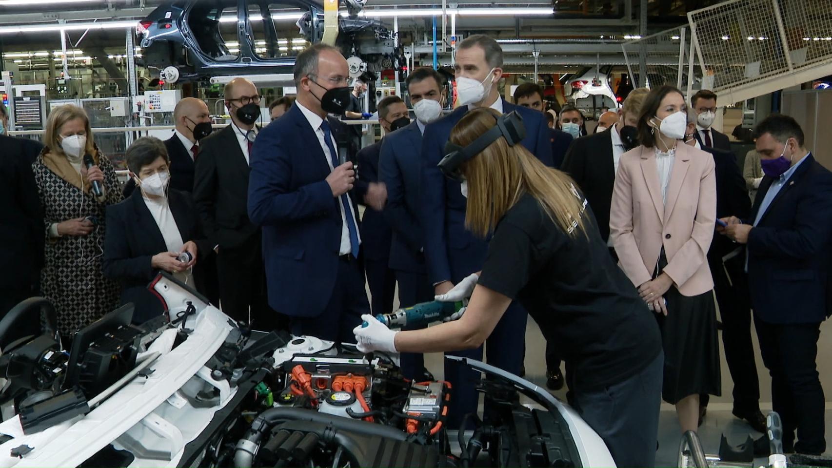 Presentación de primer PERTE en la fábrica de Seat en Martorell (Barcelona).