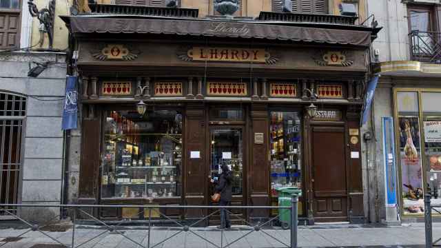 El restaurante Lhardy, en Madrid.