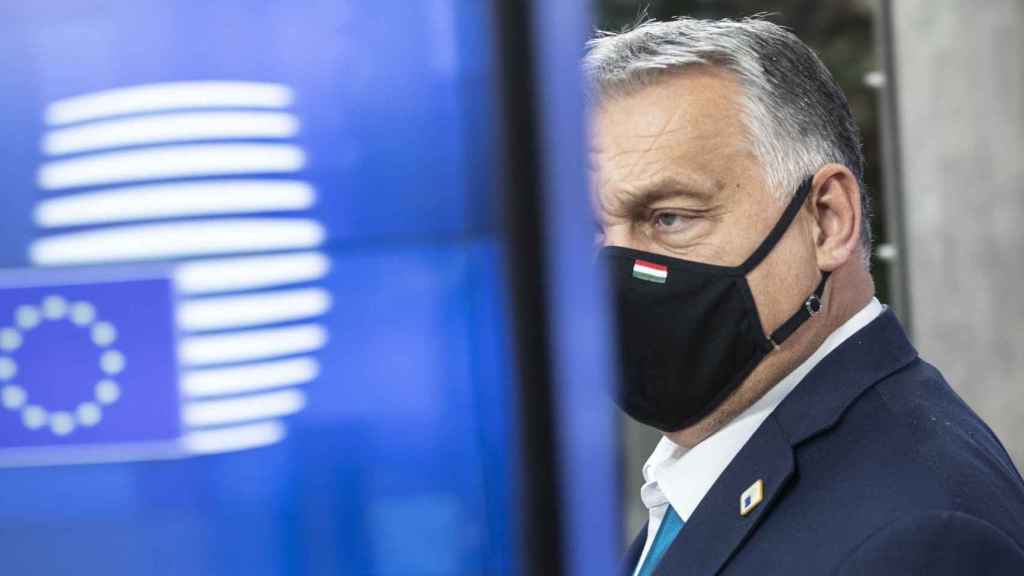 El primer ministro húngaro, Viktor Orbán, durante una reunión del Consejo Europeo