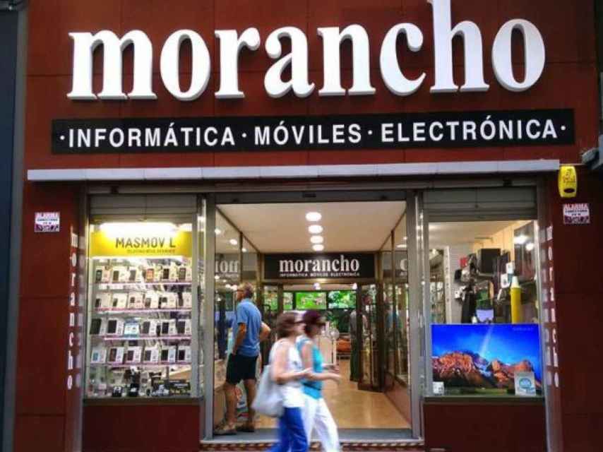 The Morancho store, in Zaragoza.