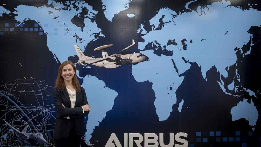 La ingeniera directiva de Airbus, Cristina Aguilar.