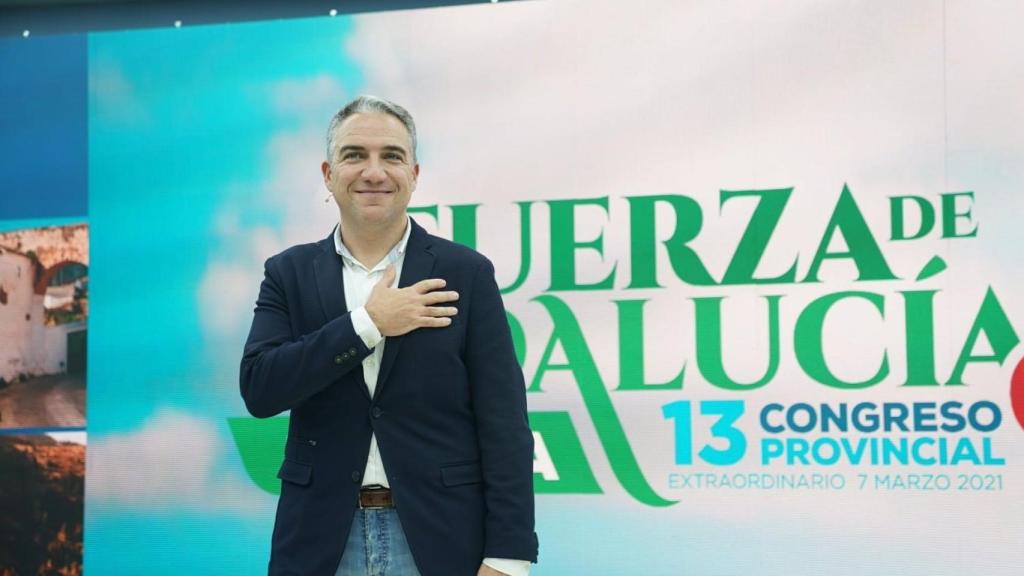 El presidente del PP de Málaga, Elías Bendodo.