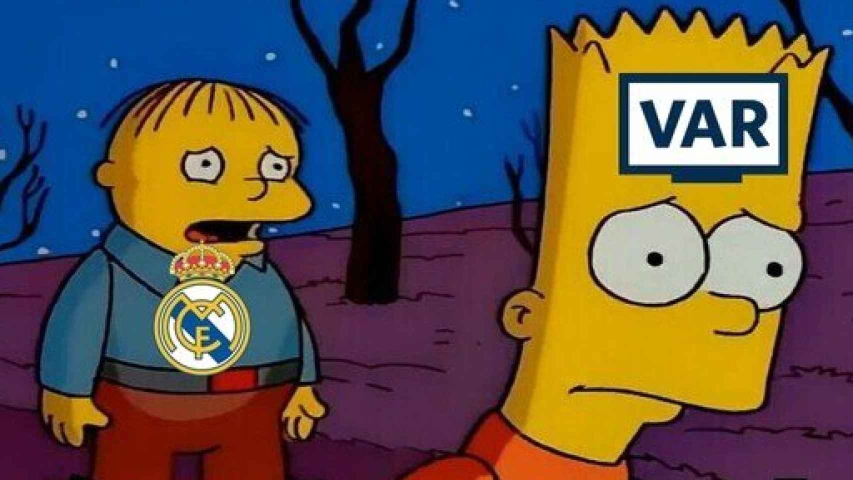 Meme del Derbi entre Atlético y Real Madrid de La Liga