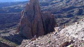 El Roque de La Catedral, en el Parque Nacional del Teide.