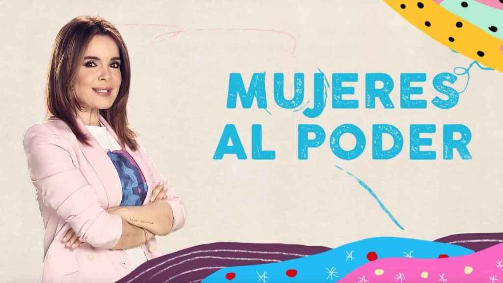 Carme Chaparro toma el relevo a Ana Rosa Quintana en 'Mujeres al poder'.