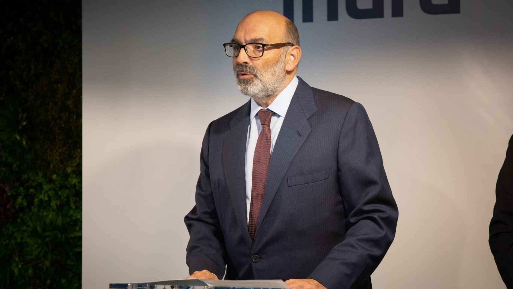 El presidente de Indra, Fernando Abril-Martorell.