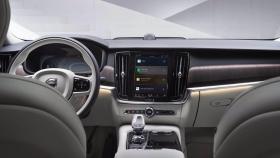 Interior de un coche de Volvo.