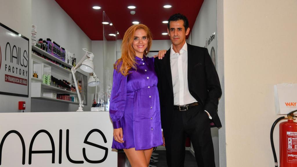 Beatriz Trapote y su marido, Víctor Janeiro, en una foto de octubre de 2020.
