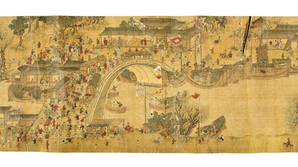 Gran ciudad china alrededor del siglo XII.