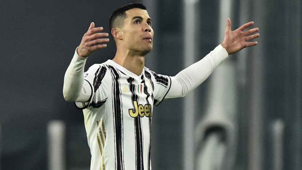 Cristiano Ronaldo, en el Juventus de Turín - Oporto de la Champions League