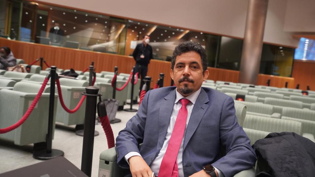 Oubi Bachir, representante del Frente Polisario en la UE.
