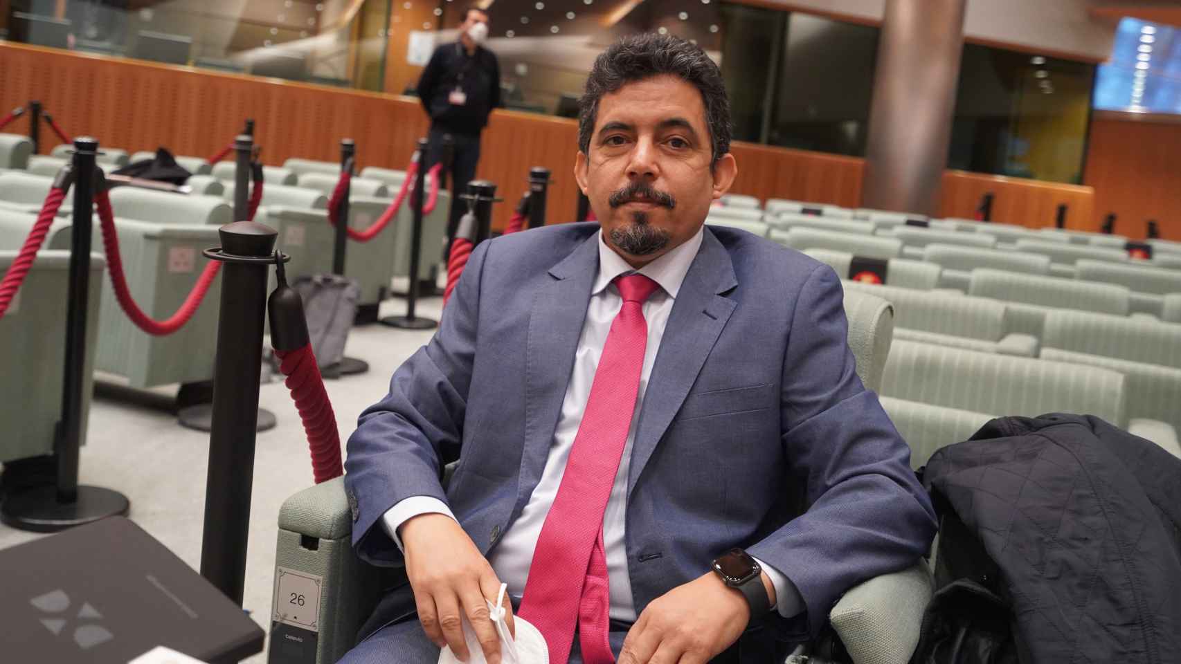 Oubi Bachir, representantes del Frente Polisario en la UE.