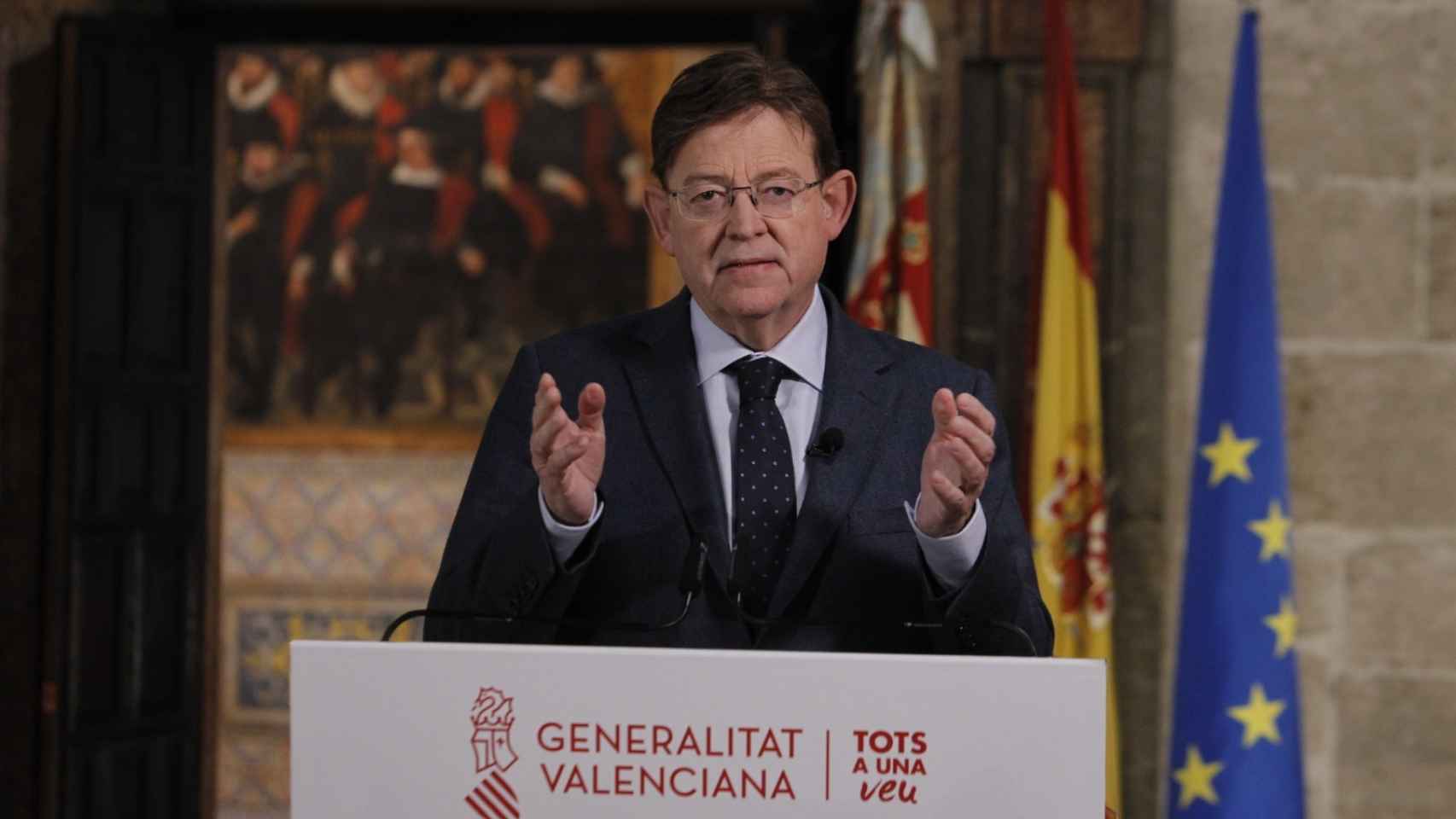 Ximo Puig, presidente de la Comunidad Valenciana. EE
