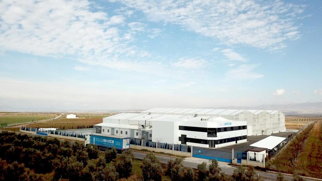 Centro de Producción de Aquaservice en Cogollos de Guadix