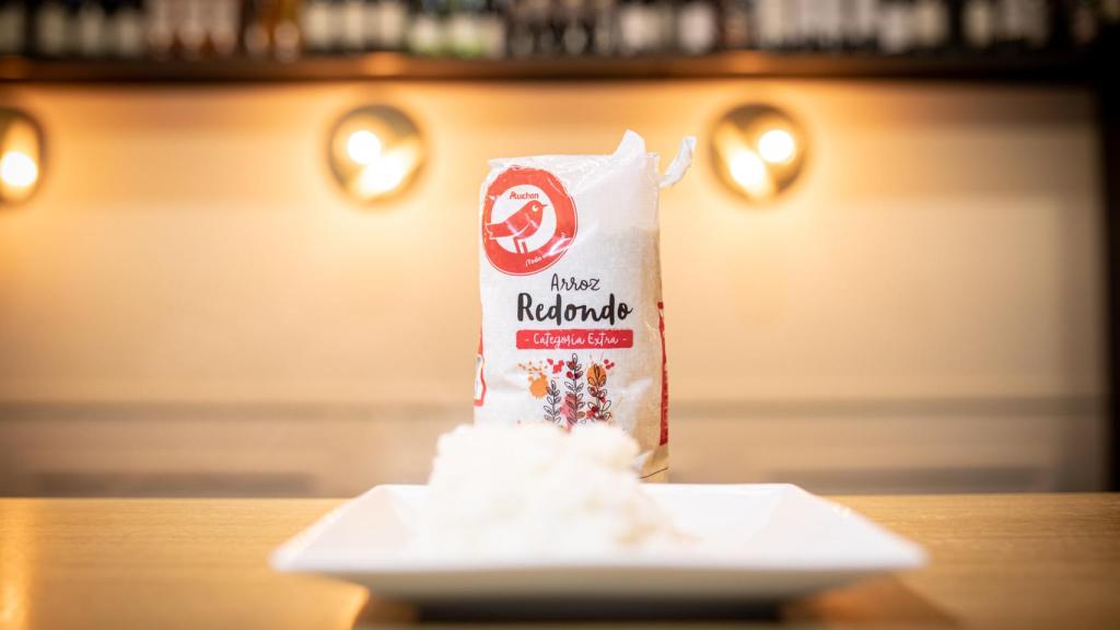 El arroz redondo de Auchan, la marca blanca de Alcampo.