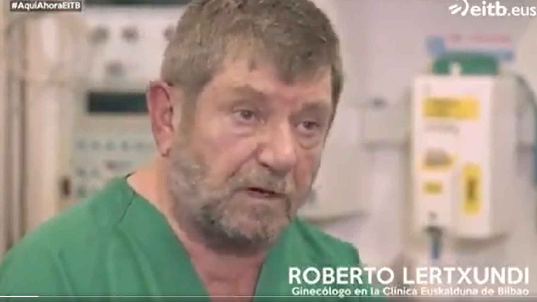 El ginecólogo Roberto Lertxundi.