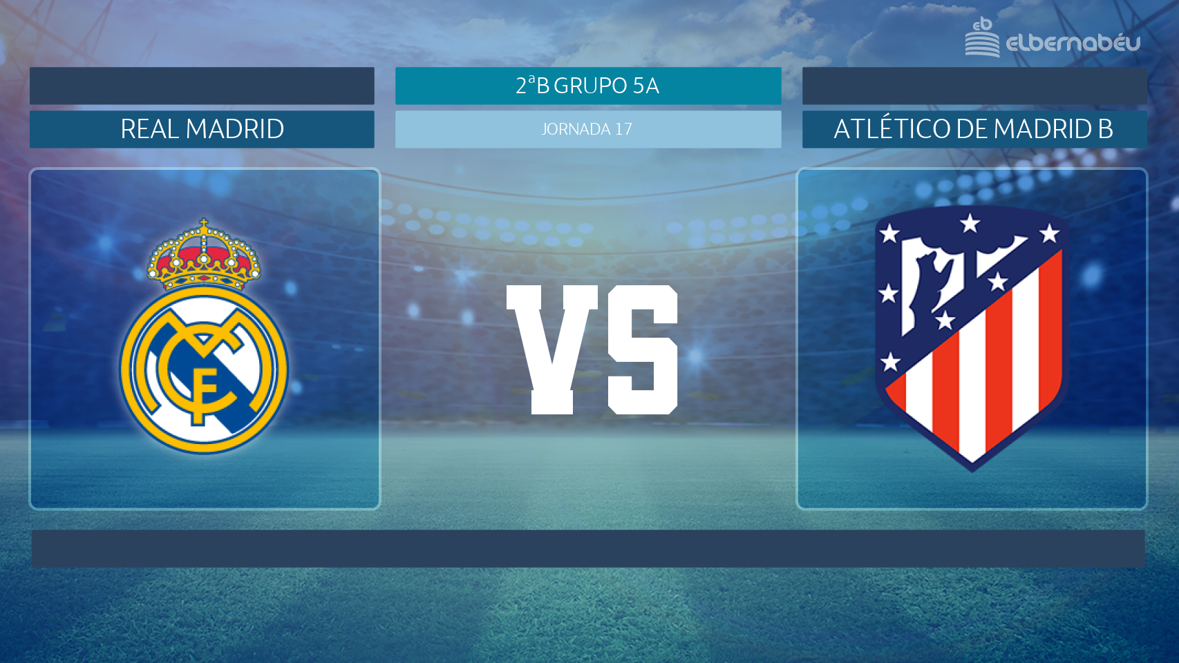Streaming en directo | Real Madrid Castilla - Atlético de Madrid B