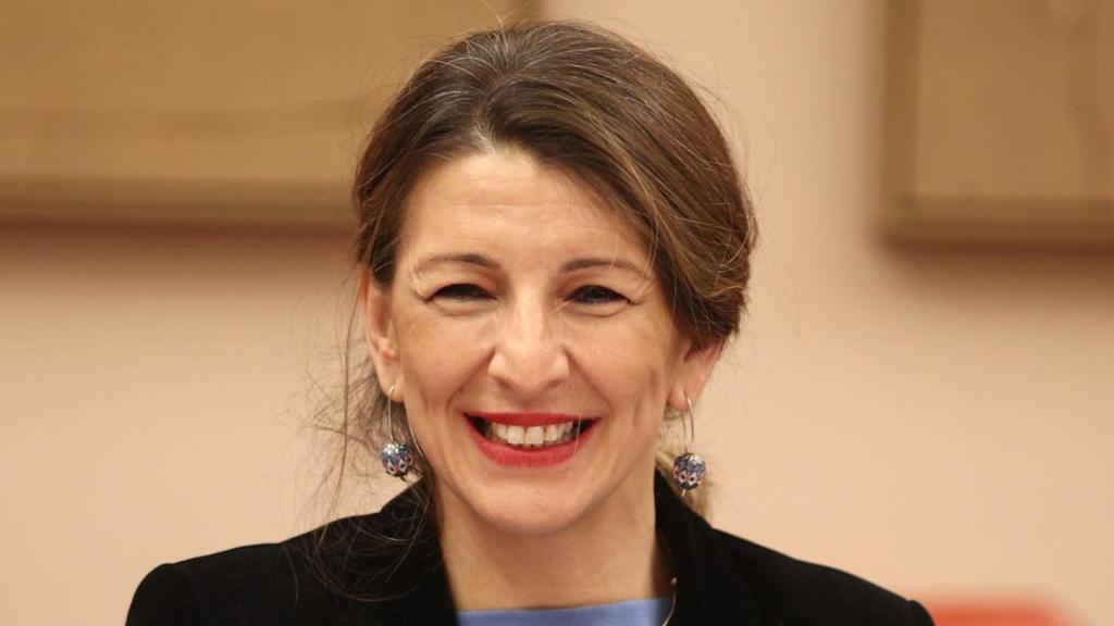 La ministra de Trabajo, Yolanda Díaz.