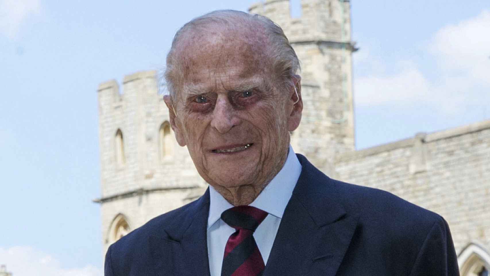 El duque de Edimburgo en junio de 2020, en el castillo de Windsor.