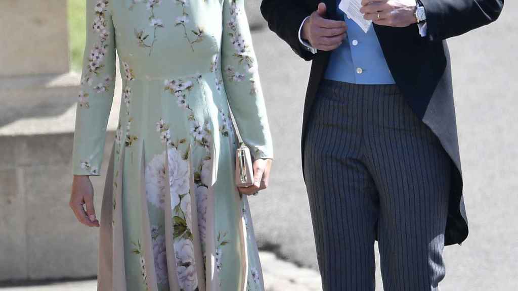 Pippa Middleton junto a su marido en una imagen de archivo.