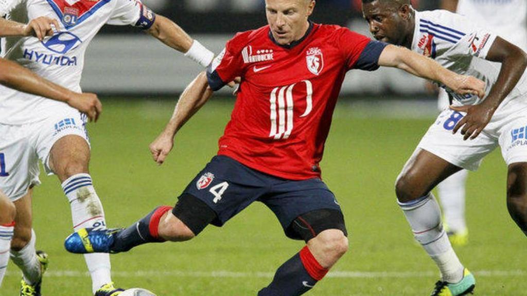 Florent Balmont, con el Lille