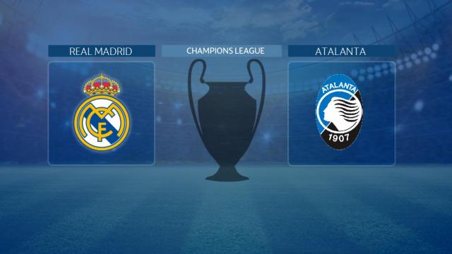 Streaming en directo | Real Madrid - Atalanta (Champions League)