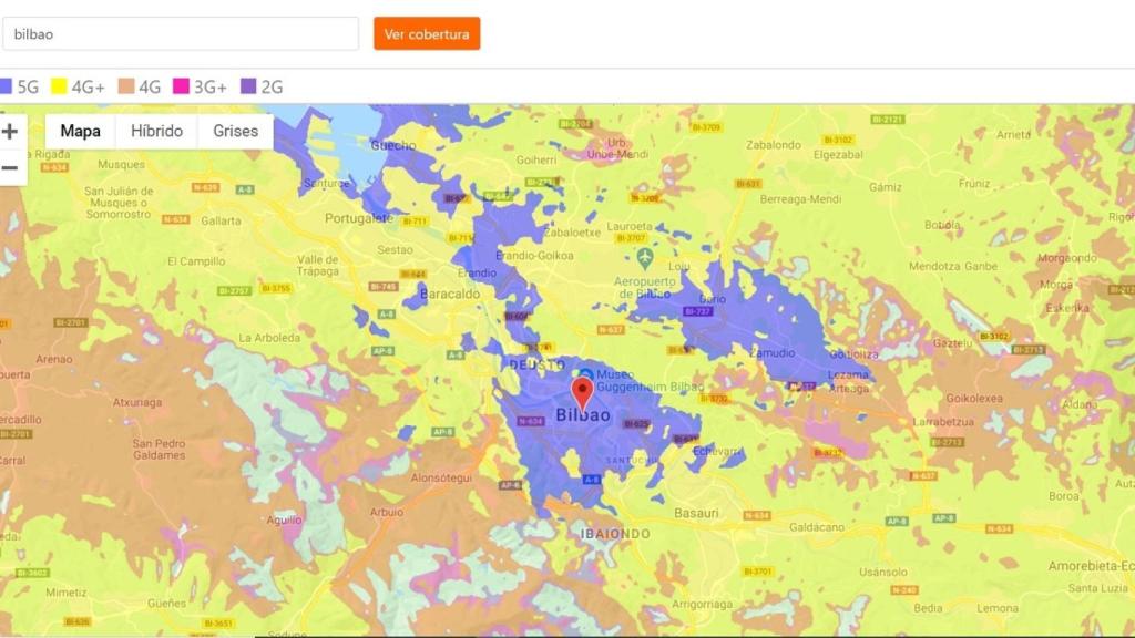 Orange cobertura 5G