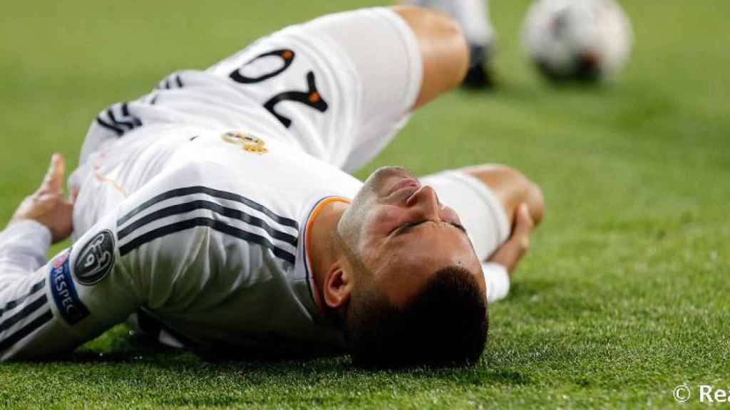 Jesé Rodríguez, lesionado en el Real Madrid - Schalke 04 de la Champions League