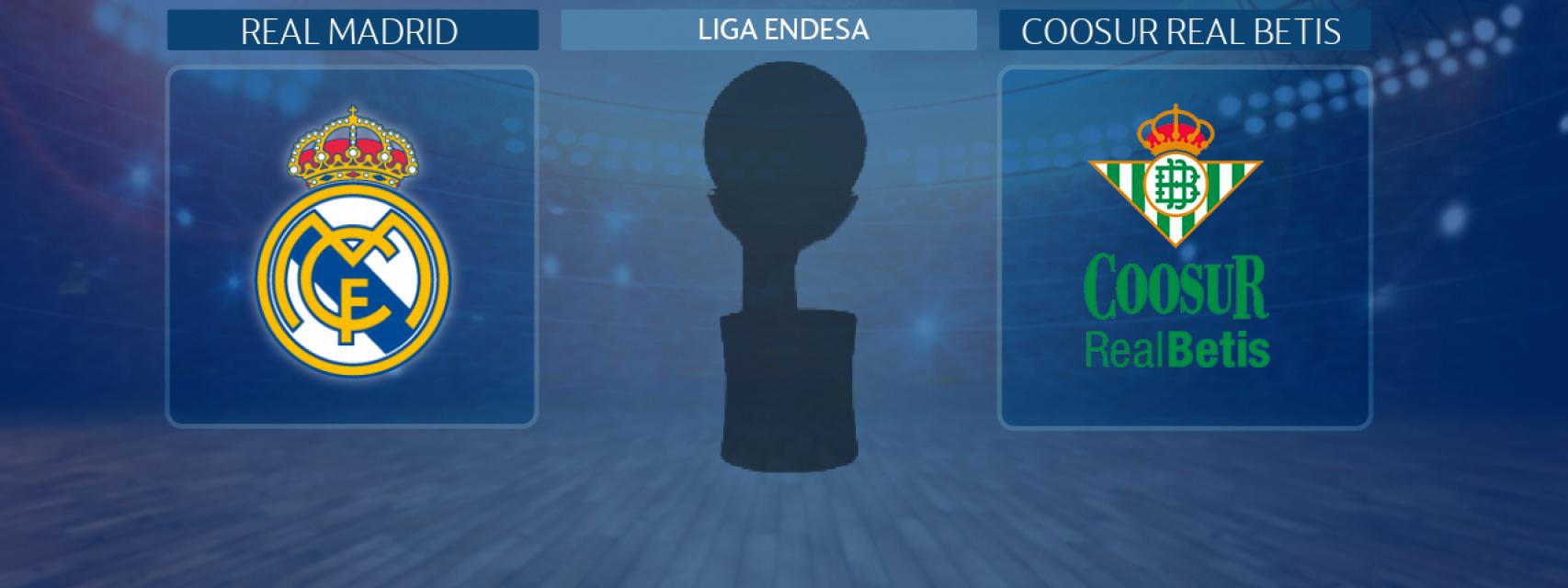 Real Madrid - Coosur Real Betis, partido de la Liga Endesa