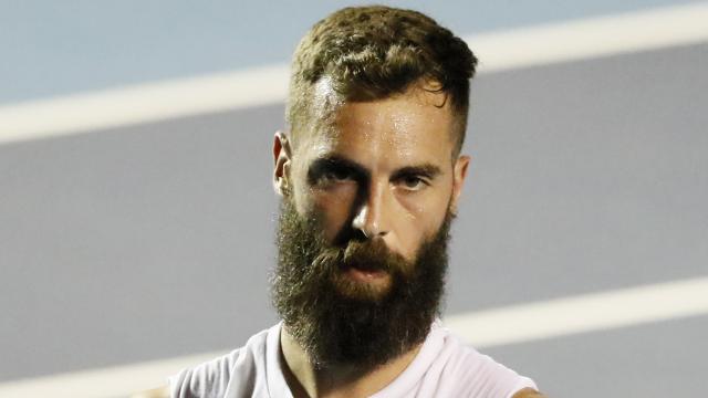 Benoit Paire durante un partido