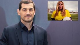 Ruth, la supuesta examiga especial de Iker Casillas, junto al futbolista en montaje de JALEOS.