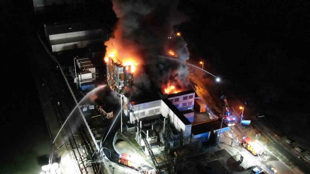 El centro de datos de OVH incendiado el pasado 10 de marzo