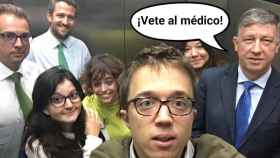 En 2016, Íñigo Errejón y Carmelo Romero se quedaron encerrados en el ascensor del Congreso con cinco personas más.