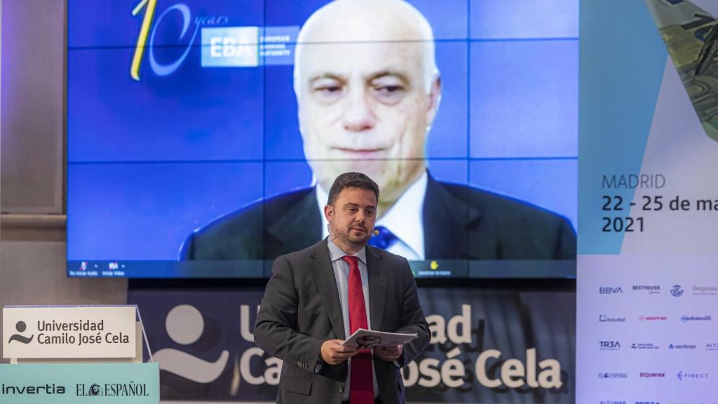 El presidente de la EBA, José Manuel Campa, participa en el I Simposio Observatorio de las Finanzas.