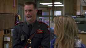 Sequedad de boca extrema de Jim Carrey tras tomarse una pastilla en 'Yo, yo mismo e Irene'