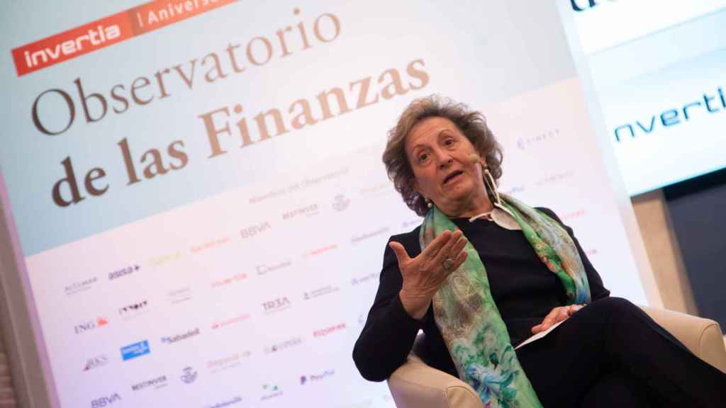 Pilar González de Frutos, presidenta de UNESPA (Asociación Empresarial del Seguro)