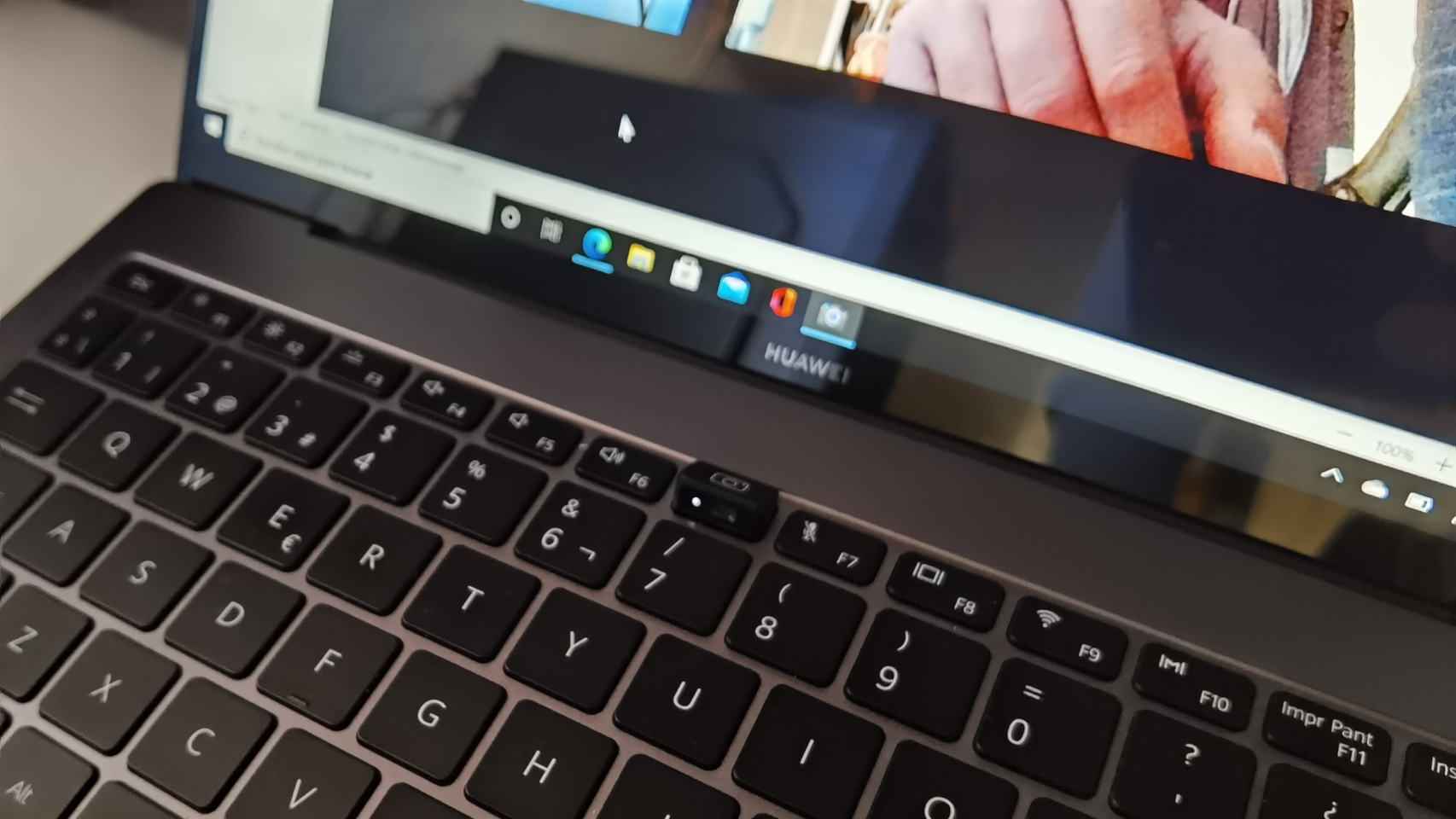 La calidad de la webcam del Huawei MateBook X Pro deja que desear