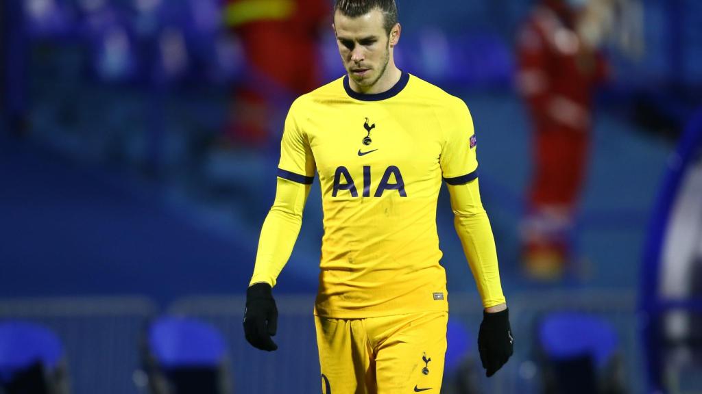 Gareth Bale, en un partido del Tottenham en la temporada 2020/2021